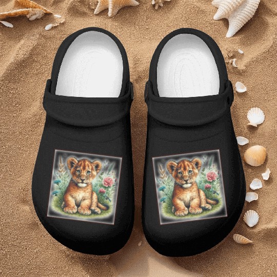 Cute baby animals Nurse Clogs