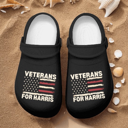 Veterans For Harris Nurse Clogs