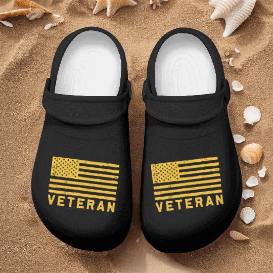 Proud US Army Veteran Nurse Clogs