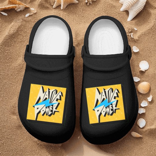Indigenous People Logos Nurse Clogs