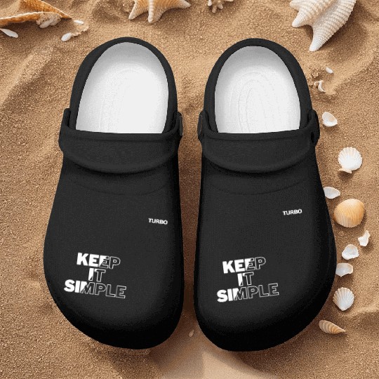 TURBO "KEEP IT SIMPLE" Merch Nurse Clogs