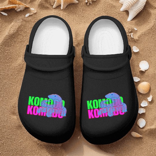 Majestic Komodo Dragon Nurse Clogs