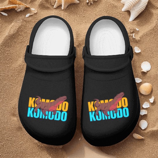Fierce Komodo Dragon Nurse Clogs