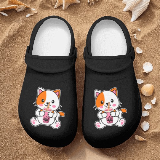 strawberry cat Nurse Clogs