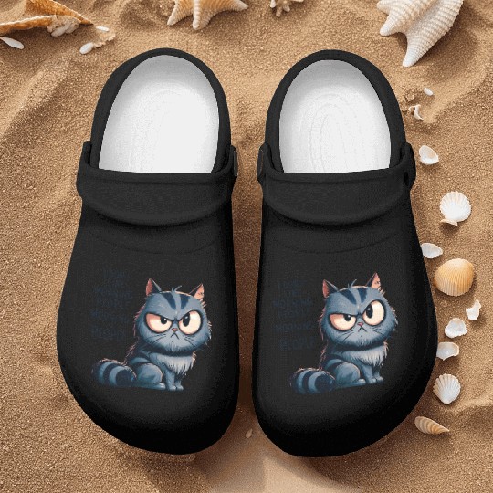 Anti-Morning Grumpy Cat Nurse Clogs