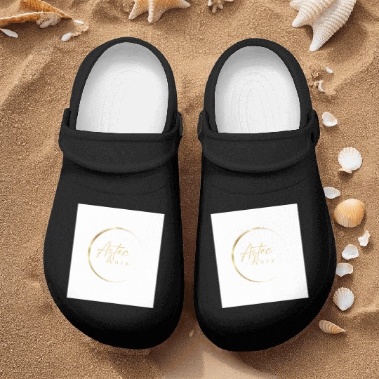aztec love Nurse Clogs
