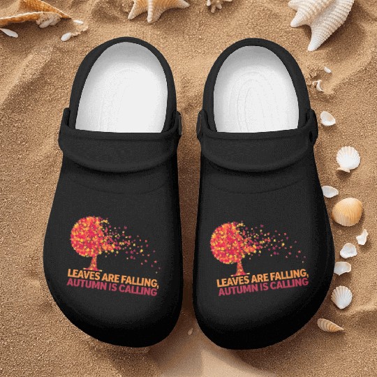 Fall Vibes and Autumn Spirit Nurse Clogs