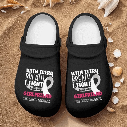 Lung Cancer Awareness I Fight With My Girlfriend Nurse Clogs