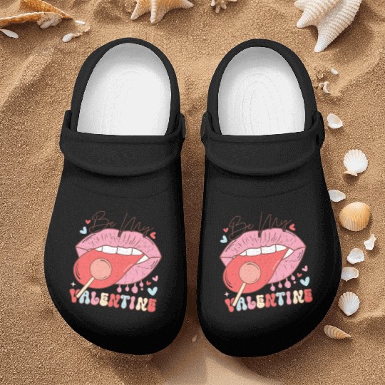 Valentines Day, Valentine Retro Nurse Clogs