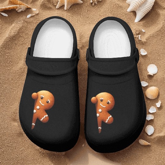 Pun; pot; weed; gingerbread man; baked; stoner; Nurse Clogs