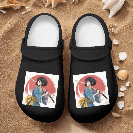 Spirit of the Sword: A Girl's Samurai Journey Nurse Clogs