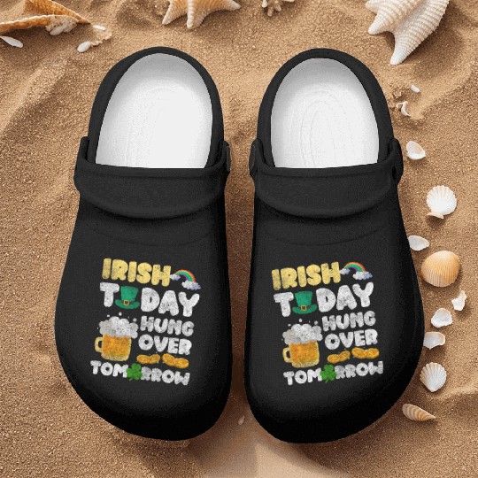 Irish Vacation Ready Tourism Alcohol Nurse Clogs