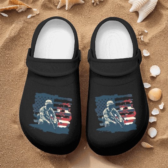 US Memorial Day Nurse Clogs