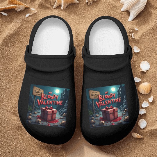 My bloody Valentine Nurse Clogs