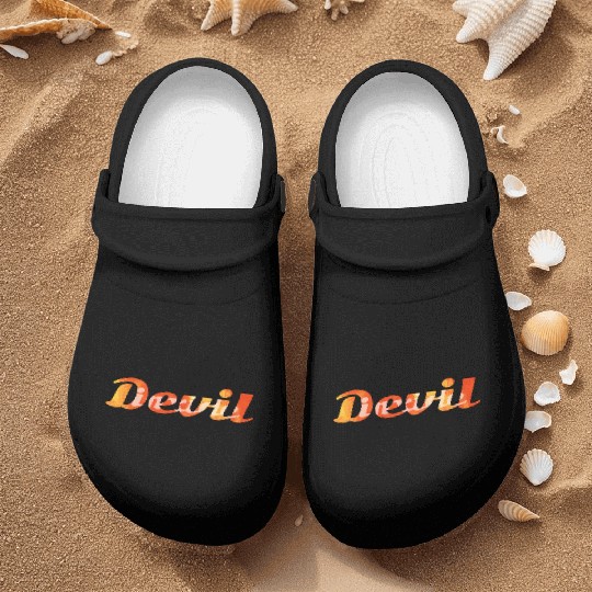 DEVIL INXIDE Nurse Clogs
