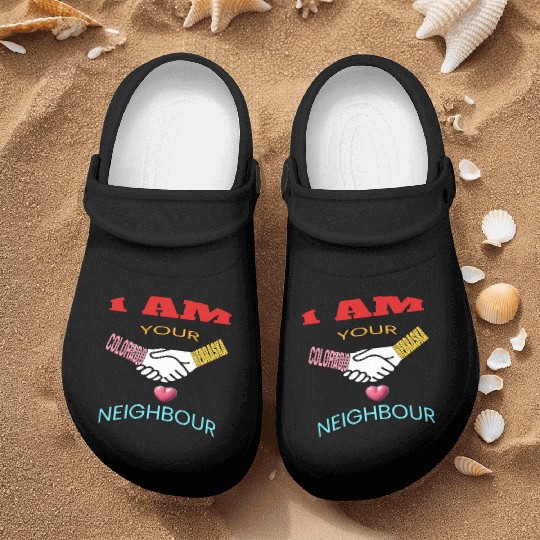 I AM YOUR NEIGHOUR COLORADO AND NEBRASKA Nurse Clogs