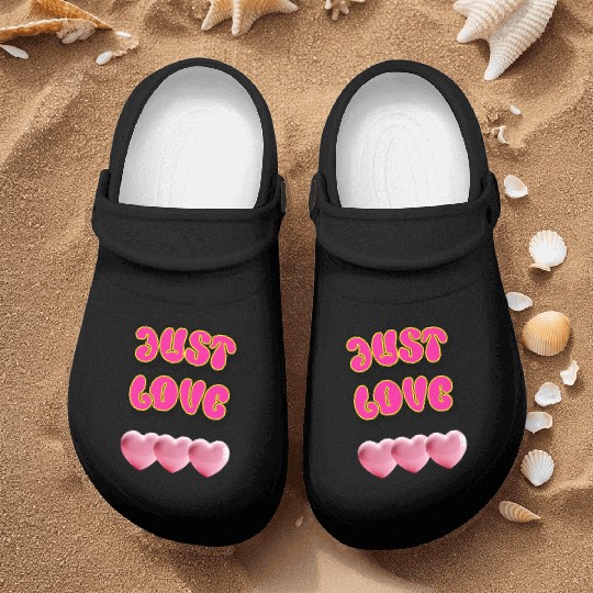 Just Love: Y2K 2000s Heart Nurse Clogs