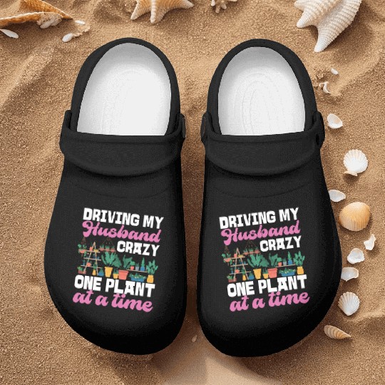 Plant Lover Gardening Husband Wife Nurse Clogs