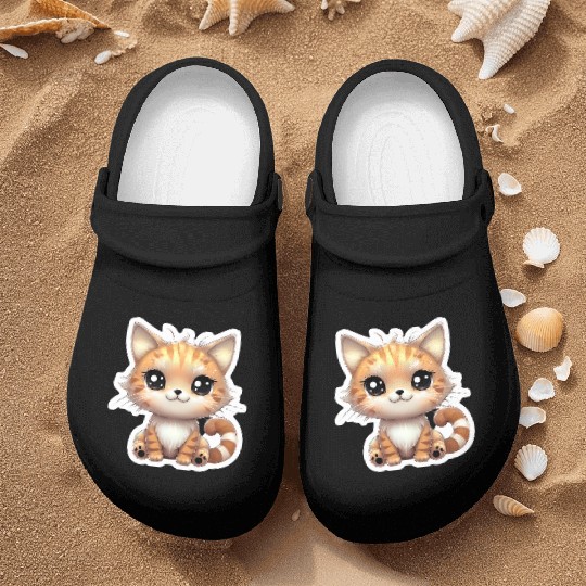Kawaii Cat 2 Nurse Clogs