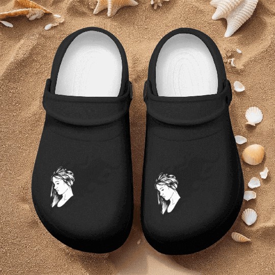 sad girl Nurse Clogs