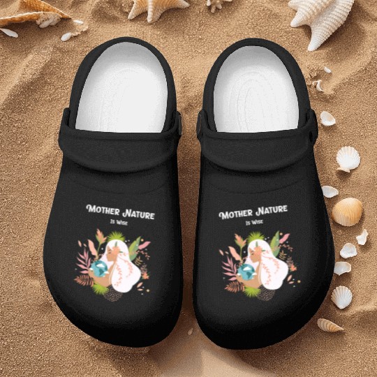 Earth Day Mother Nature Nurse Clogs