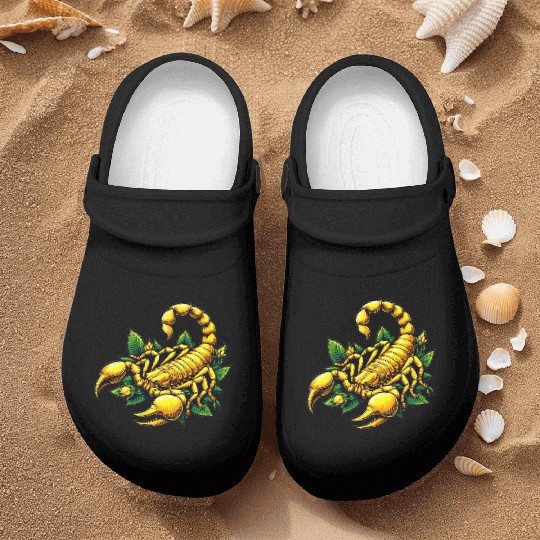 yellow scorpion Nurse Clogs