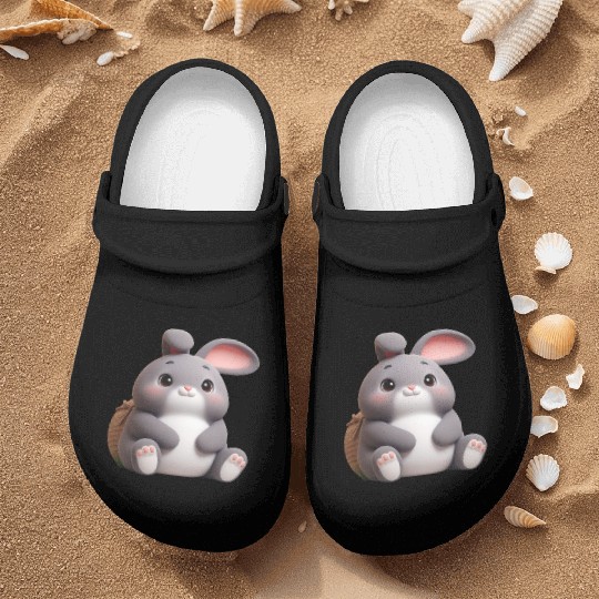 3D Bunny Nurse Clogs