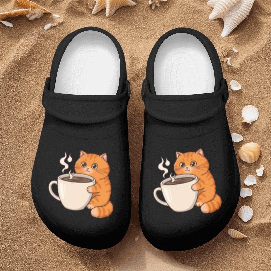 I Love Cat, Coffee & Maybe You Nurse Clogs