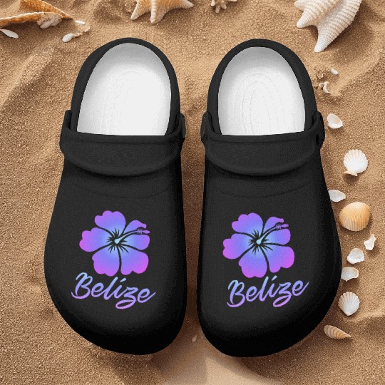 Belize Hibiscus Nurse Clogs