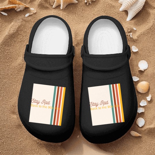 Retro 90s vibe men's Nurse Clogs
