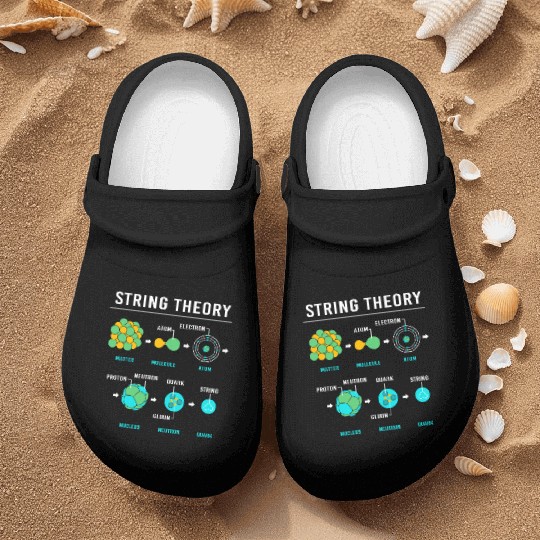 Quantum Physics Science String Theory Nurse Clogs