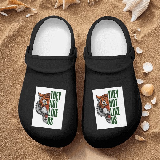 Fearless Tiger - They Not Like Us Nurse Clogs