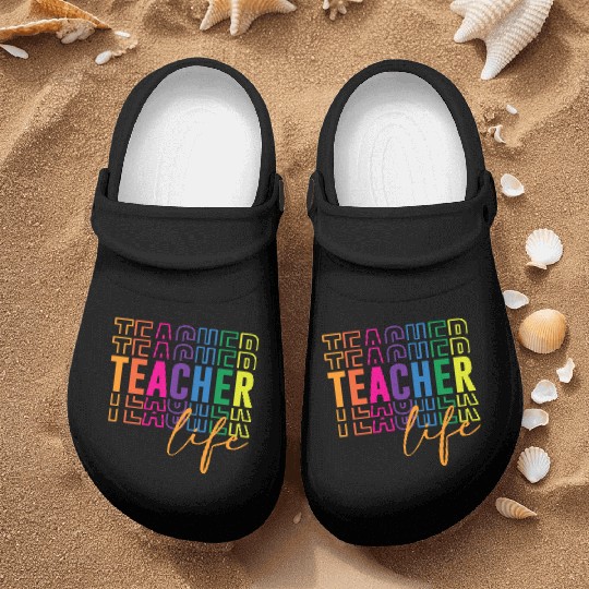 Teacher Life Nurse Clogs