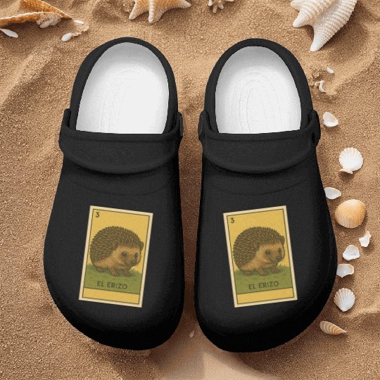 EL ERIZO - THE HEDGEHOG - LA LOTERÍA Nurse Clogs