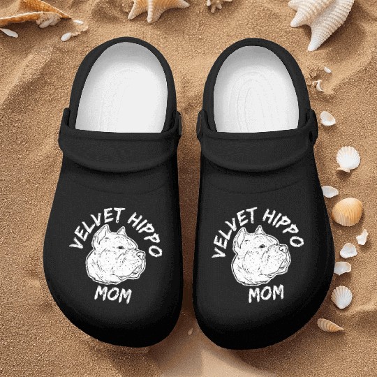 Velvet Hippo Mom – Bully Dog Lovers Nurse Clogs