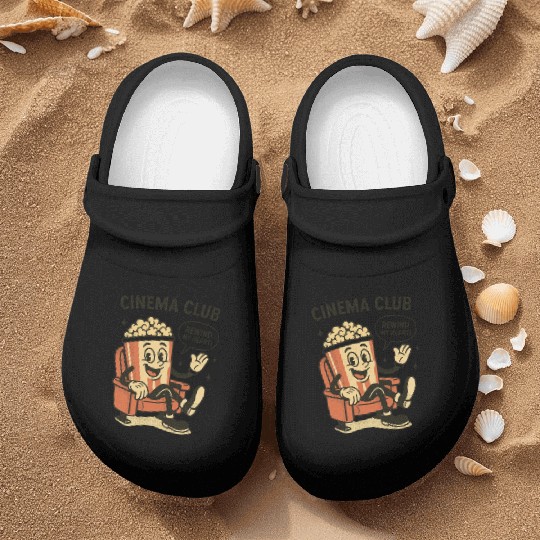 FUN POPCORN Nurse Clogs