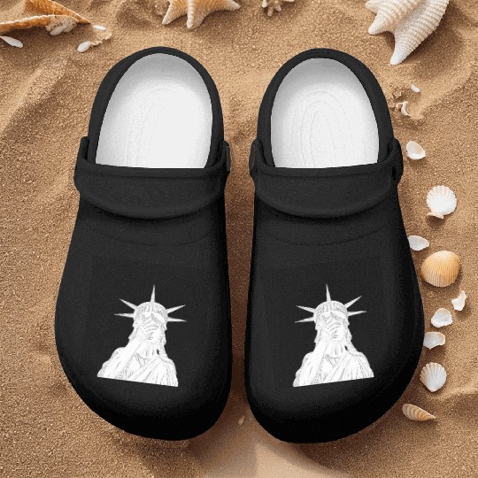 Oh the shame Statue of Liberty US for sale chaos Nurse Clogs