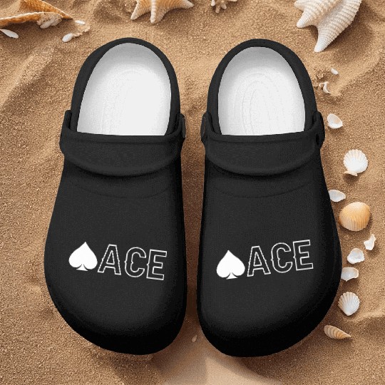 Spades Card Game Ace Of Spades Nurse Clogs