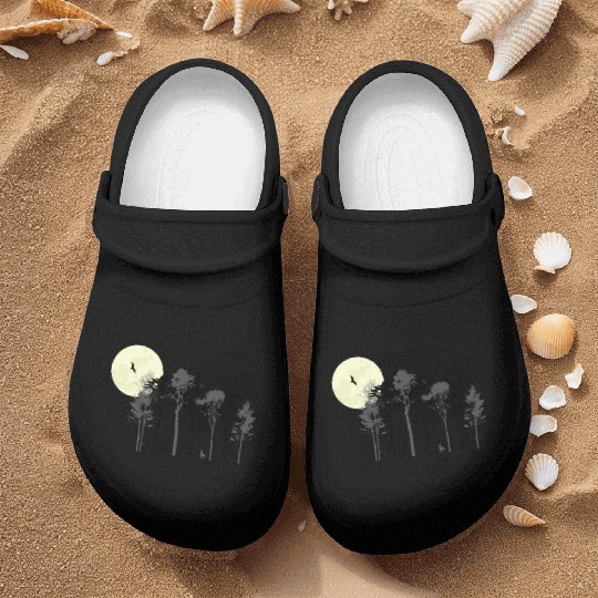 Deer forest Nurse Clogs