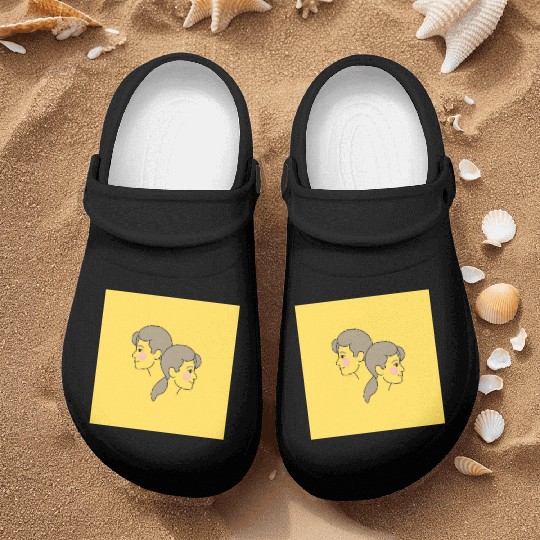Serenity Star Signs - Gemini Nurse Clogs