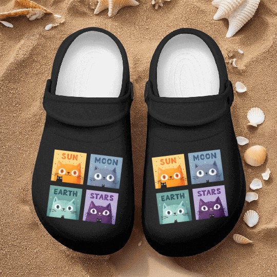 Funny Cat Nurse Clogs | Retro Cat Meme Nurse Clogs