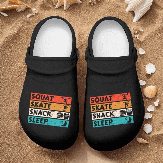 Bold Motivational Lifestyle Poster Nurse Clogs