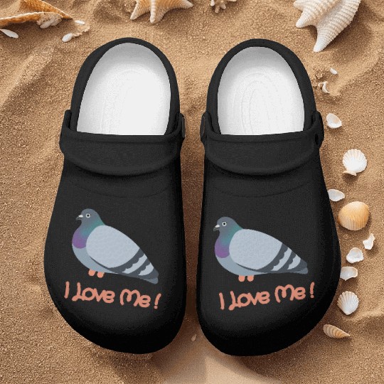 I LOVE ME - Pigeon Nurse Clogs