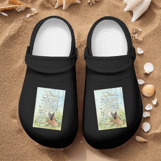 Grateful Pet Friend Prayer Wall Art Nurse Clogs