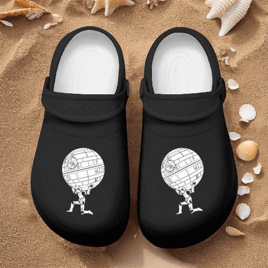 Funny Star Wars Stormtrooper art Nurse Clogs