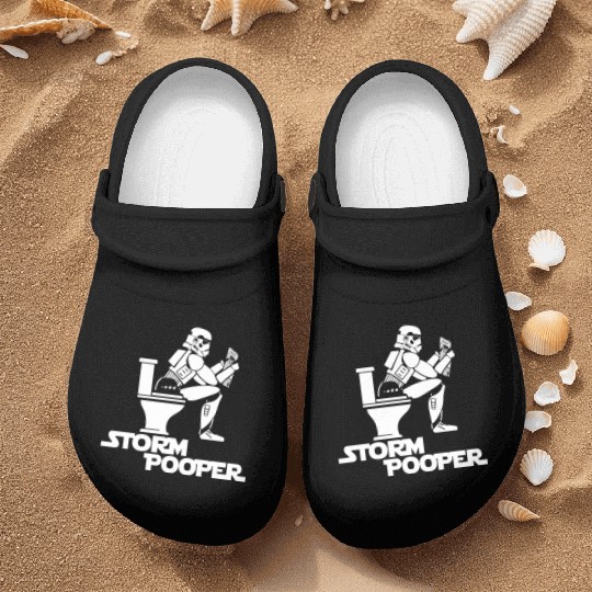 Storm Trooper Pooper Nurse Clogs