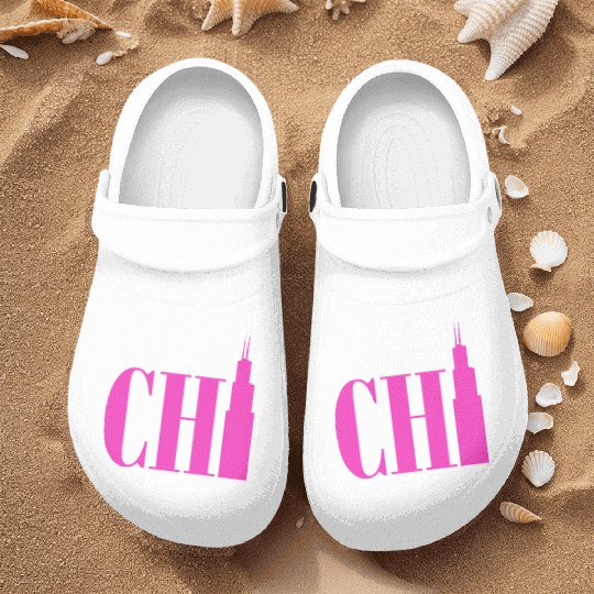 Chicago - Neon Pink Nurse Clogs