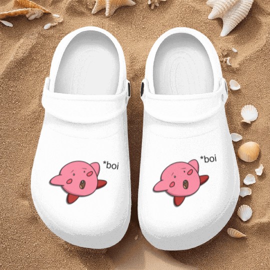 Funny Kirby Nurse Clogs