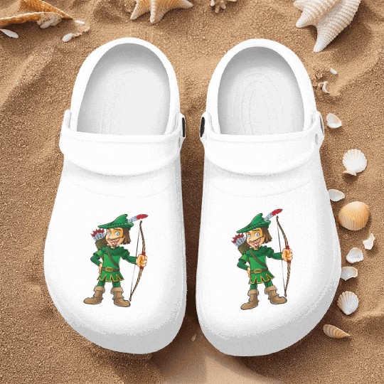 Robin Hood-arrows-bow-tale Nurse Clogs