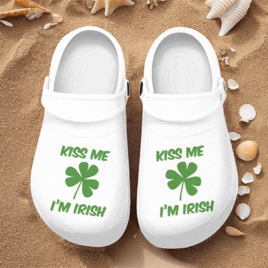 kiss-me-im-Irish (1) Nurse Clogs